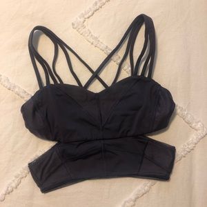 Lulu lemon stewpot long line sports bra